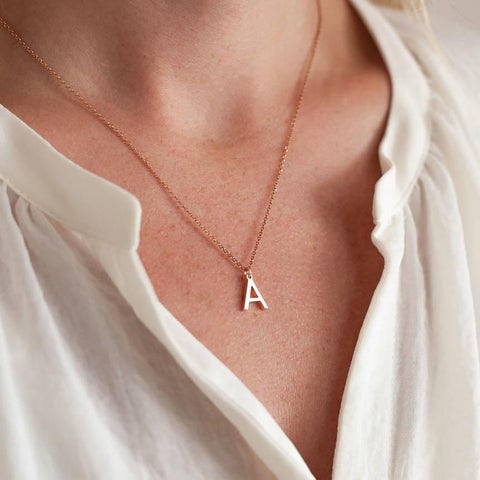 Personalised Initial Letter Pendant