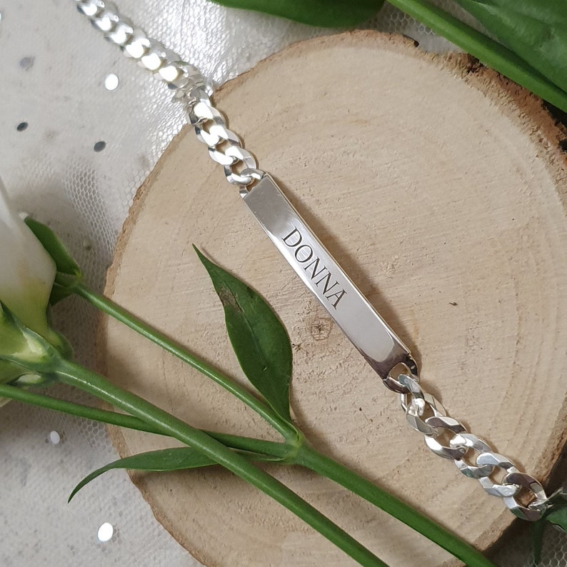 Monaco Chain - Personalized ID Bracelet (9.5 mm)